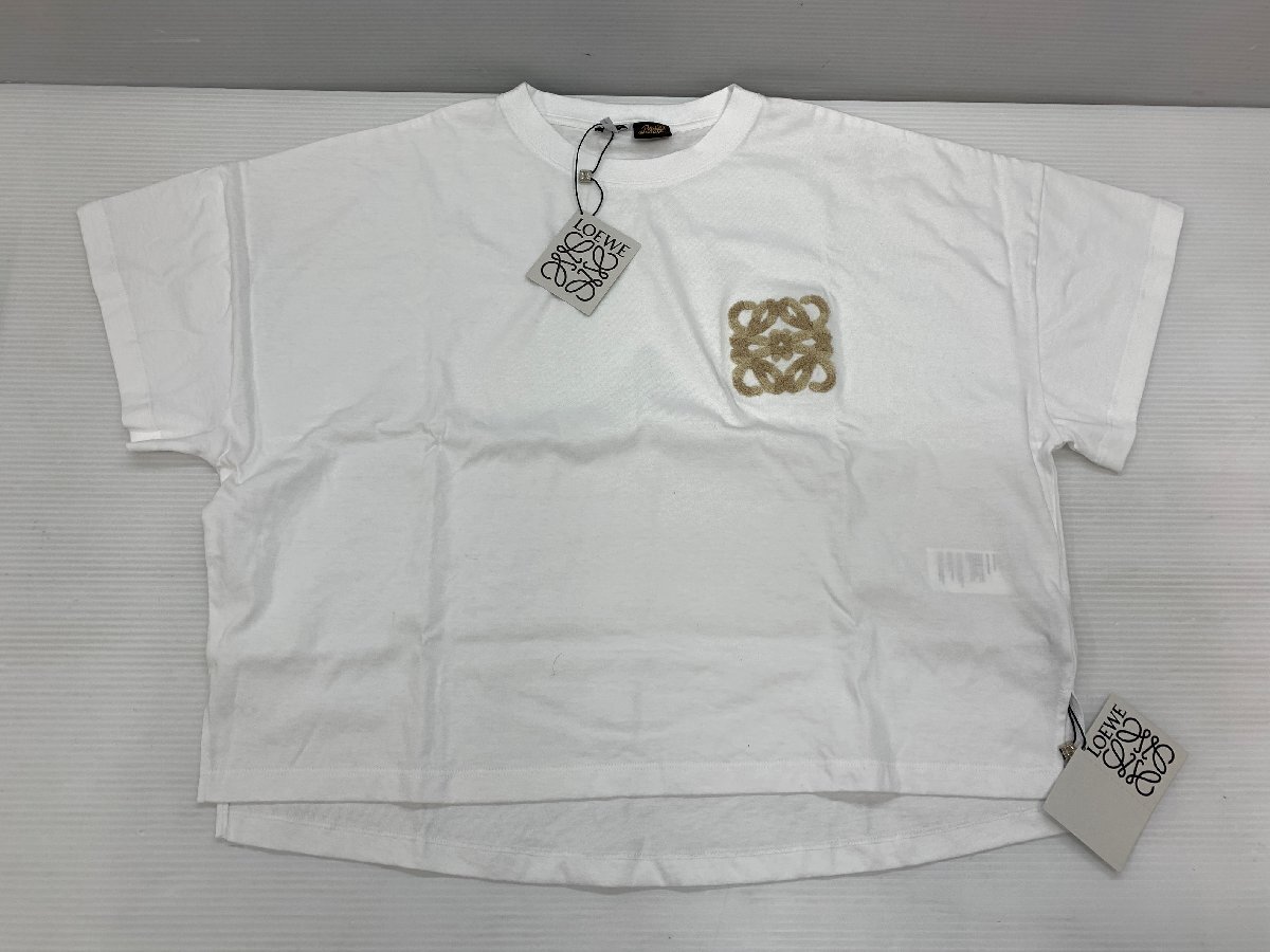 【国内即発】LOEWE ロエベ Tシャツ アナグラム BOXY FIT LOEWE ロエベ Boxy Fit T-Shirt In Cotton 半袖Tシャツ テリー