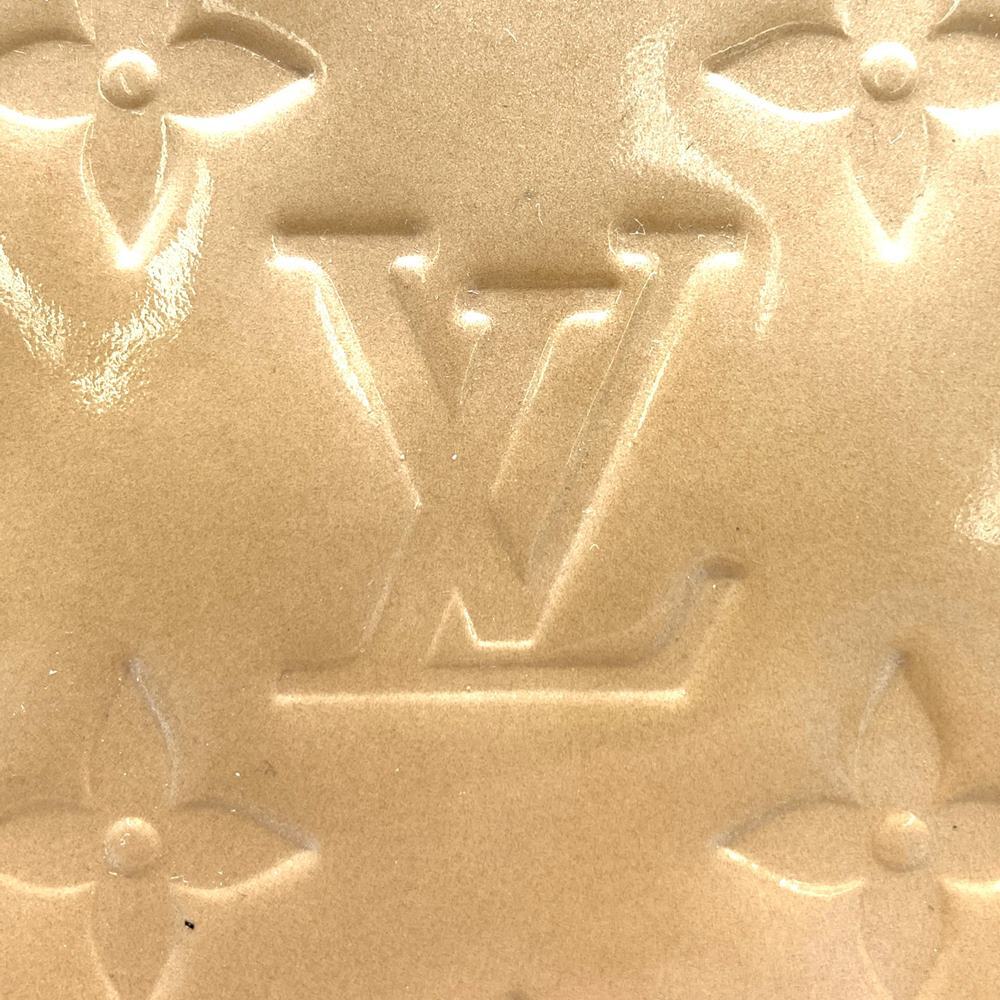 LOUIS VUITTON ルイ?ヴィトン M91301 ショルダーバッグ トンプソン モノグラムヴェルニ エナメル ベージュ レディース メンズ