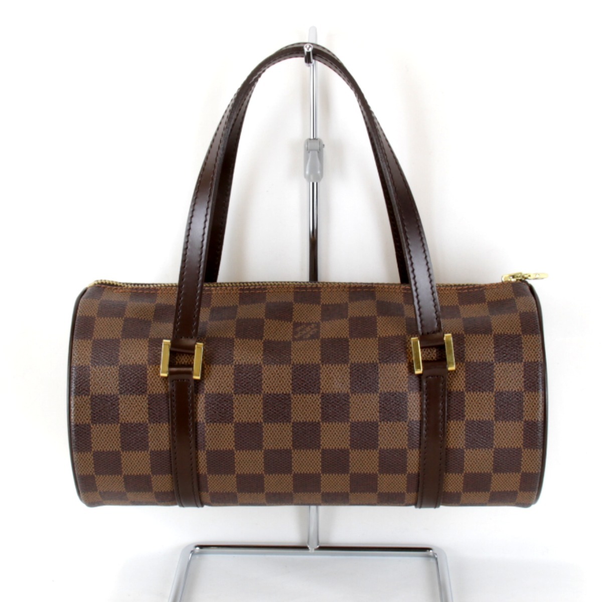 美品『USED』 LOUIS VUITTON ルイ?ヴィトン パピヨンPM M51304 ハンドバッグ ブラウン ダミエキャンバス