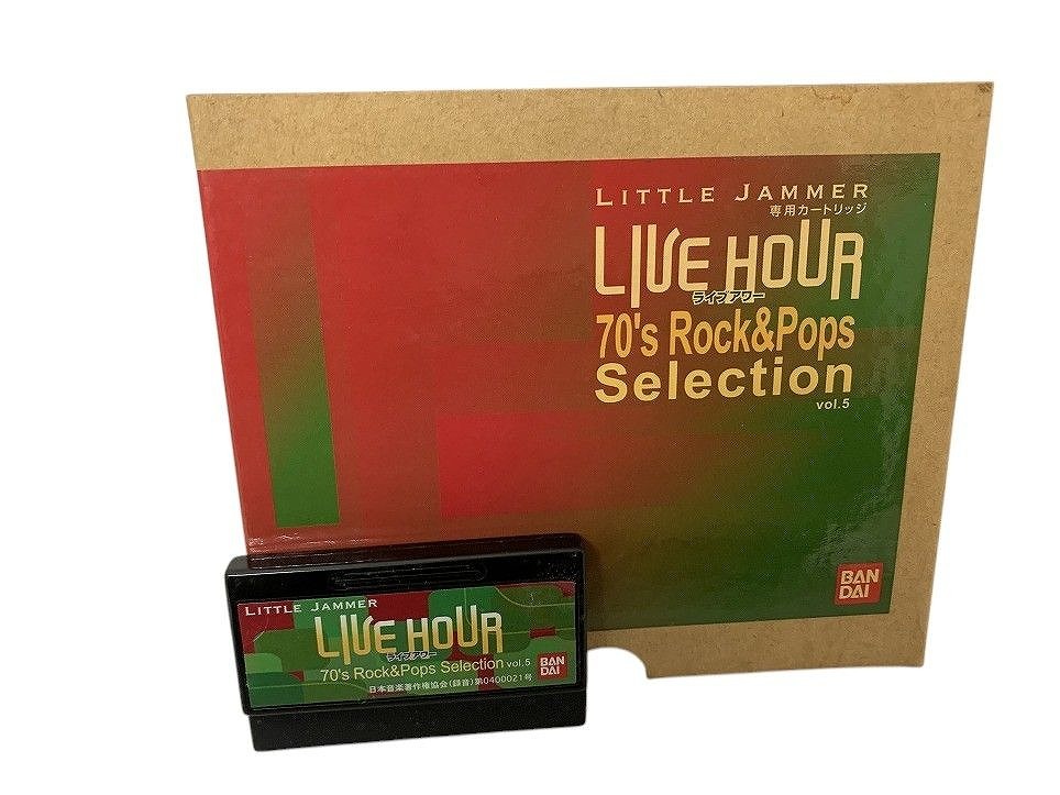 BANDAI バンダイ リトルジャマー 専用カートリッジ LIVE HOUR 70 BANDAI バンダイ リトルジャマー 専用カートリッジ LIVE HOUR 70
