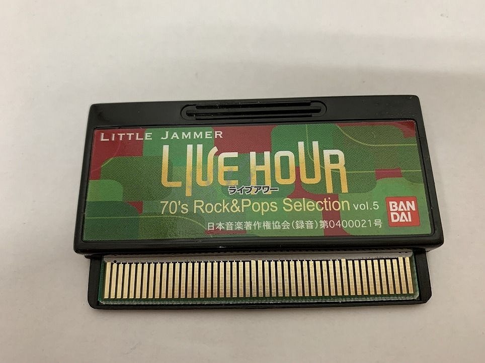 BANDAI バンダイ リトルジャマー 専用カートリッジ LIVE HOUR 70 BANDAI バンダイ リトルジャマー 専用カートリッジ LIVE HOUR 70