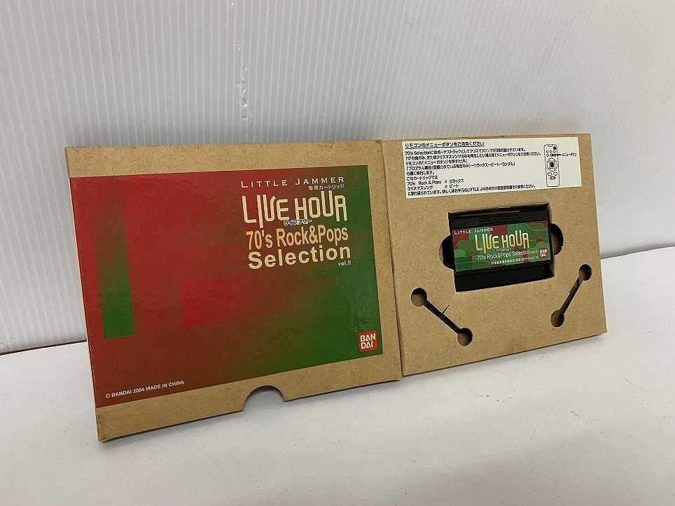 BANDAI バンダイ リトルジャマー 専用カートリッジ LIVE HOUR 70 BANDAI バンダイ リトルジャマー 専用カートリッジ LIVE HOUR 70