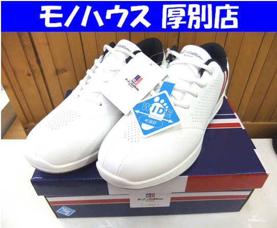 新品 未使用品 スパイクレスゴルフシューズ 26.5cm 4E U.S.Athletes USSH-1770 札幌市厚別區(qū) 厚別店