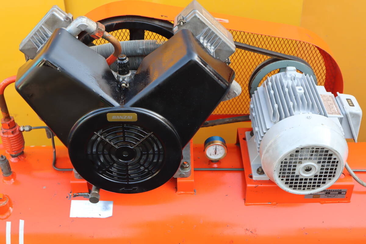  van The i воздушный компрессор CT-222P 2.2kW(3 лошадиные силы ) трехфазный 200V рабочее состояние подтверждено блиц-цена 