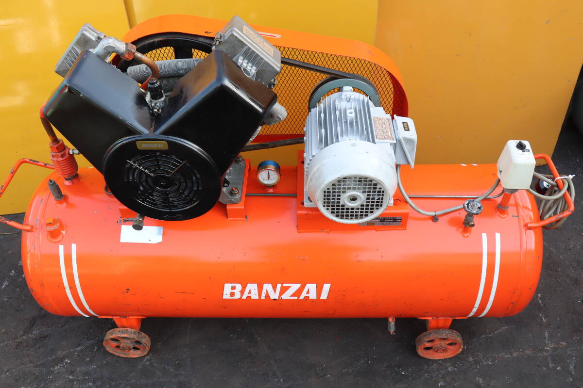  van The i воздушный компрессор CT-222P 2.2kW(3 лошадиные силы ) трехфазный 200V рабочее состояние подтверждено блиц-цена 