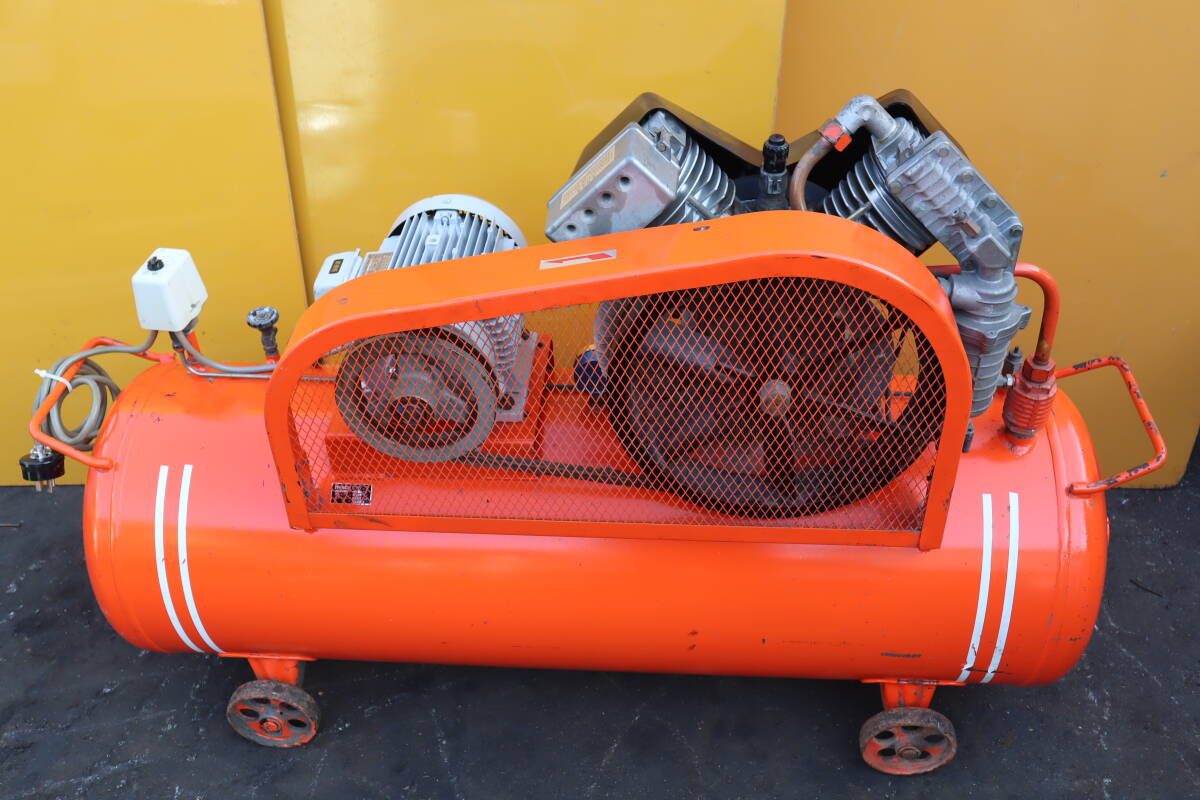  van The i воздушный компрессор CT-222P 2.2kW(3 лошадиные силы ) трехфазный 200V рабочее состояние подтверждено блиц-цена 