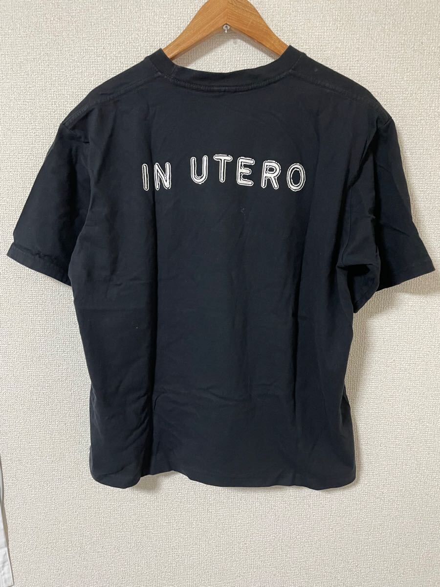 NIRVANA in utero T Tシャツ ニルヴァーナ バンドTシャツ NIRVANA in utero T Tシャツ ニルヴァーナ バンドTシャツ