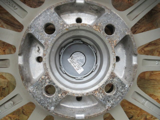 ★3132AMZ WEDS G Mach 15×5.5J 4/100 +42 社外 アルミホイール コンパクト車に 中古 4本_画像8