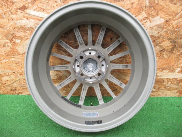 ★3132AMZ WEDS G Mach 15×5.5J 4/100 +42 社外 アルミホイール コンパクト車に 中古 4本_画像7