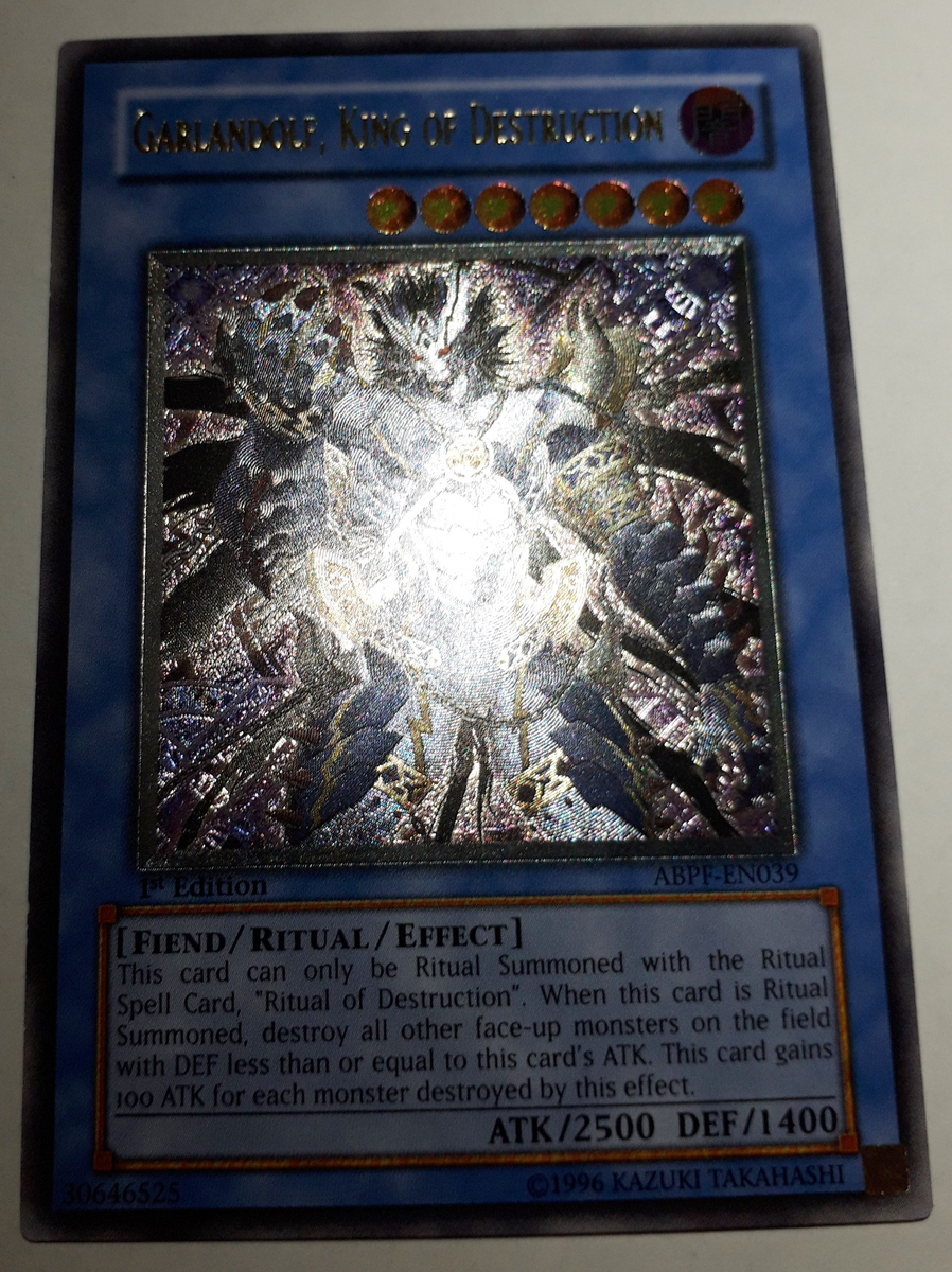 遊戯王/破滅の魔王ガーランドルフ ABPF-EN039 1st 英語版 遊戯王/破滅の魔王ガーランドルフ ABPF-EN039 1st 英語版