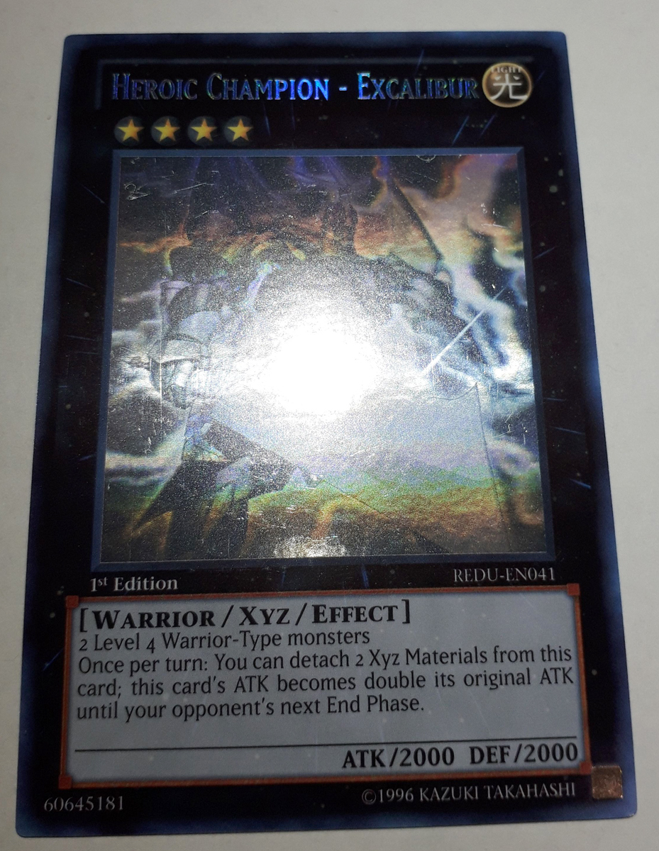 遊戯王/H-C エクスカリバー REDU-EN041 1st 英語版 ホロ 遊戯王/H-C エクスカリバー REDU-EN041 1st 英語版 ホロ
