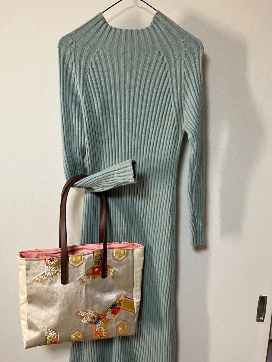 アンズルーム ハンドメイド ちょっと豪華な トートバッグ