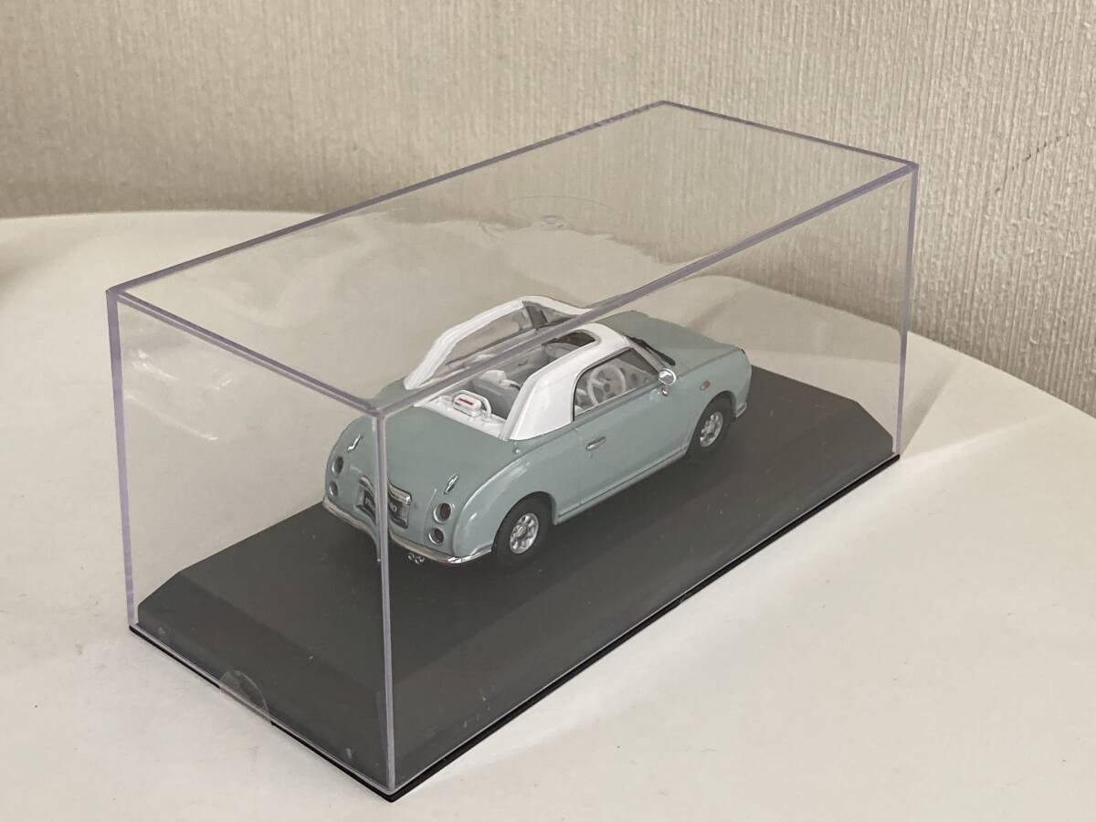Amazon | □ 京商 1/43 NISSAN FIGARO OPEN TOP エメラルド