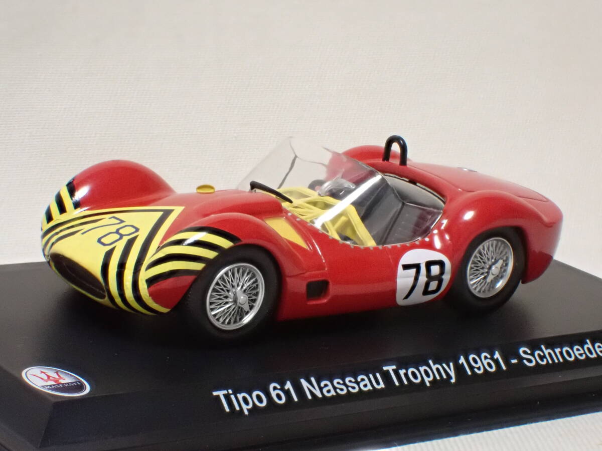 レア！1/43 マセラティ?ティーポ 61 ナッソー?トロフィー 　Maserati Tipo 61 Nassau Trophy 1961