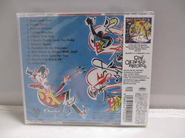 CD нераспечатанный товар Linda & The 8 Arrows/Sweet Devil 1 листов 