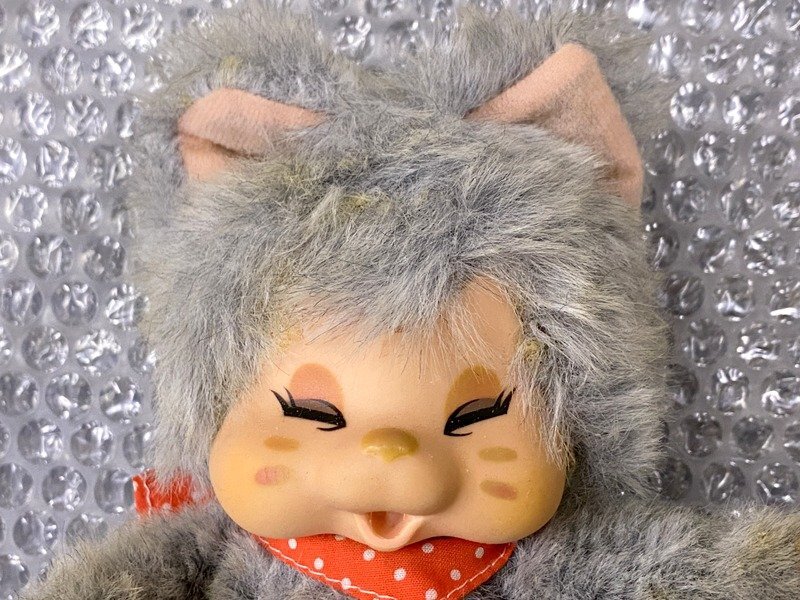 ニャー ミー 黒猫 ミッチャム ぬいぐるみ 昭和レトロ 当時物