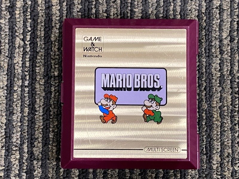 通電動作未確認】Nintendo MW-56 ゲームウォッチ MARIO BROS