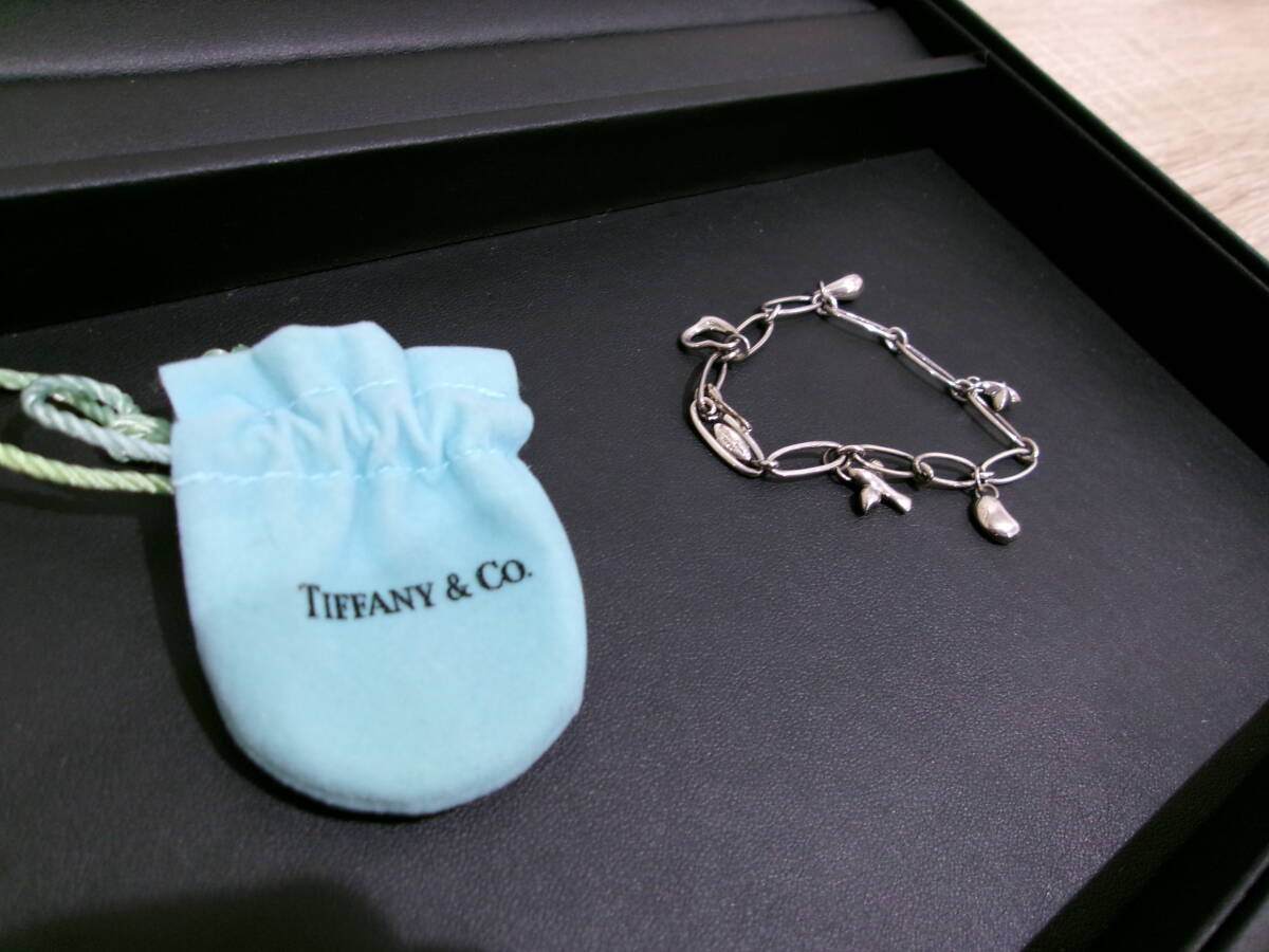 TIFFANY & Co. ティファニー 5チャーム ブレスレット レディース TIFFANY & Co. ティファニー 5チャーム ブレスレット レディース