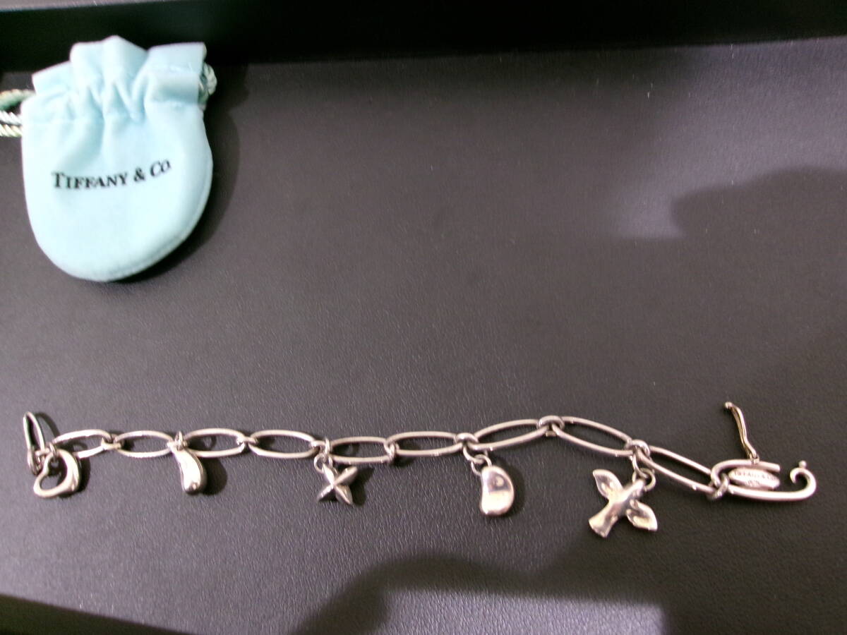 TIFFANY & Co. ティファニー 5チャーム ブレスレット レディース TIFFANY & Co. ティファニー 5チャーム ブレスレット レディース