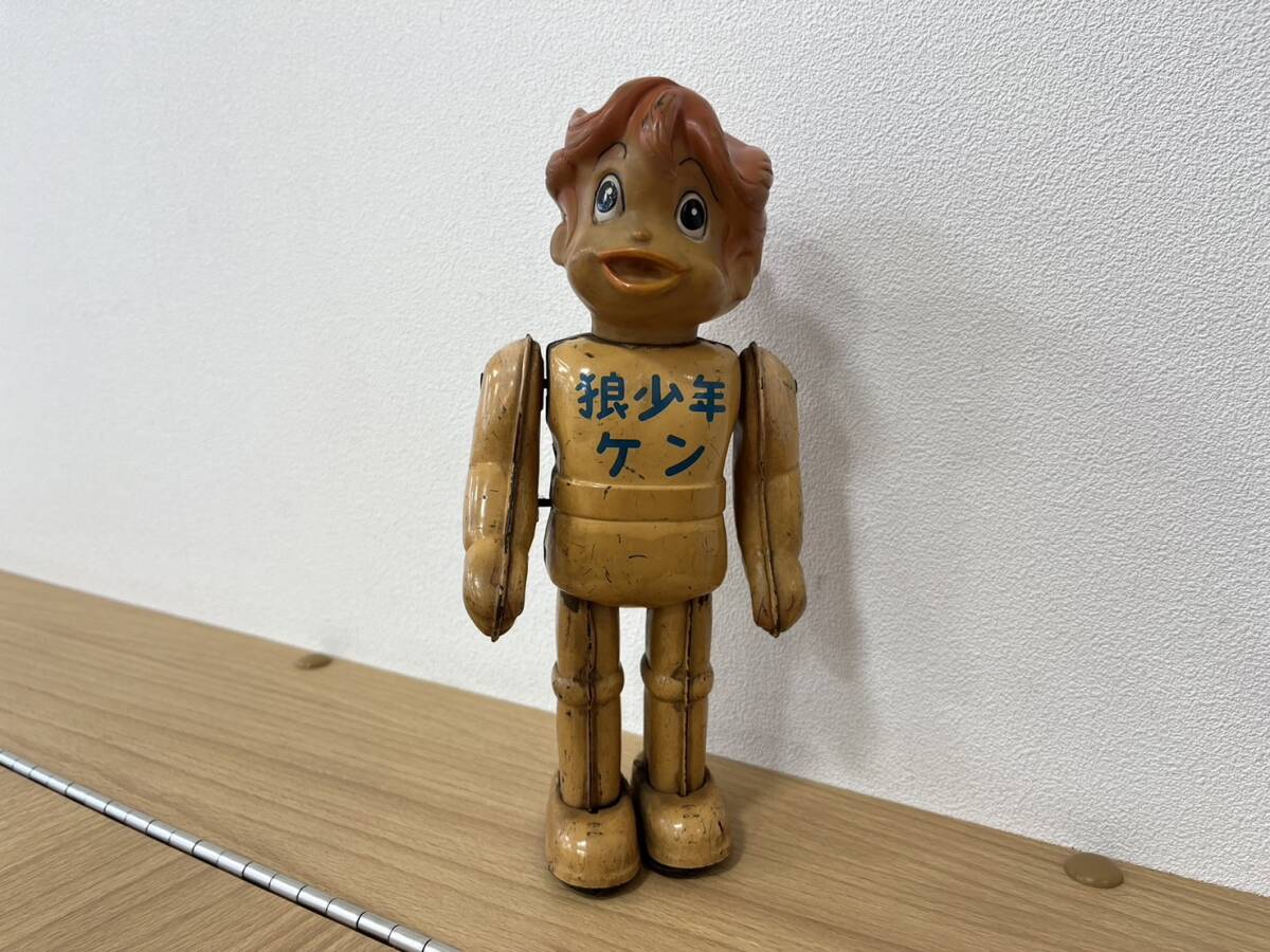 ◇同梱NG◇△ ※静岡県発送※ 狼少年ケン ブリキ 人形 頭部ソフビ ◇同梱NG◇△ ※静岡県発送※ 狼少年ケン ブリキ 人形 頭部ソフビ