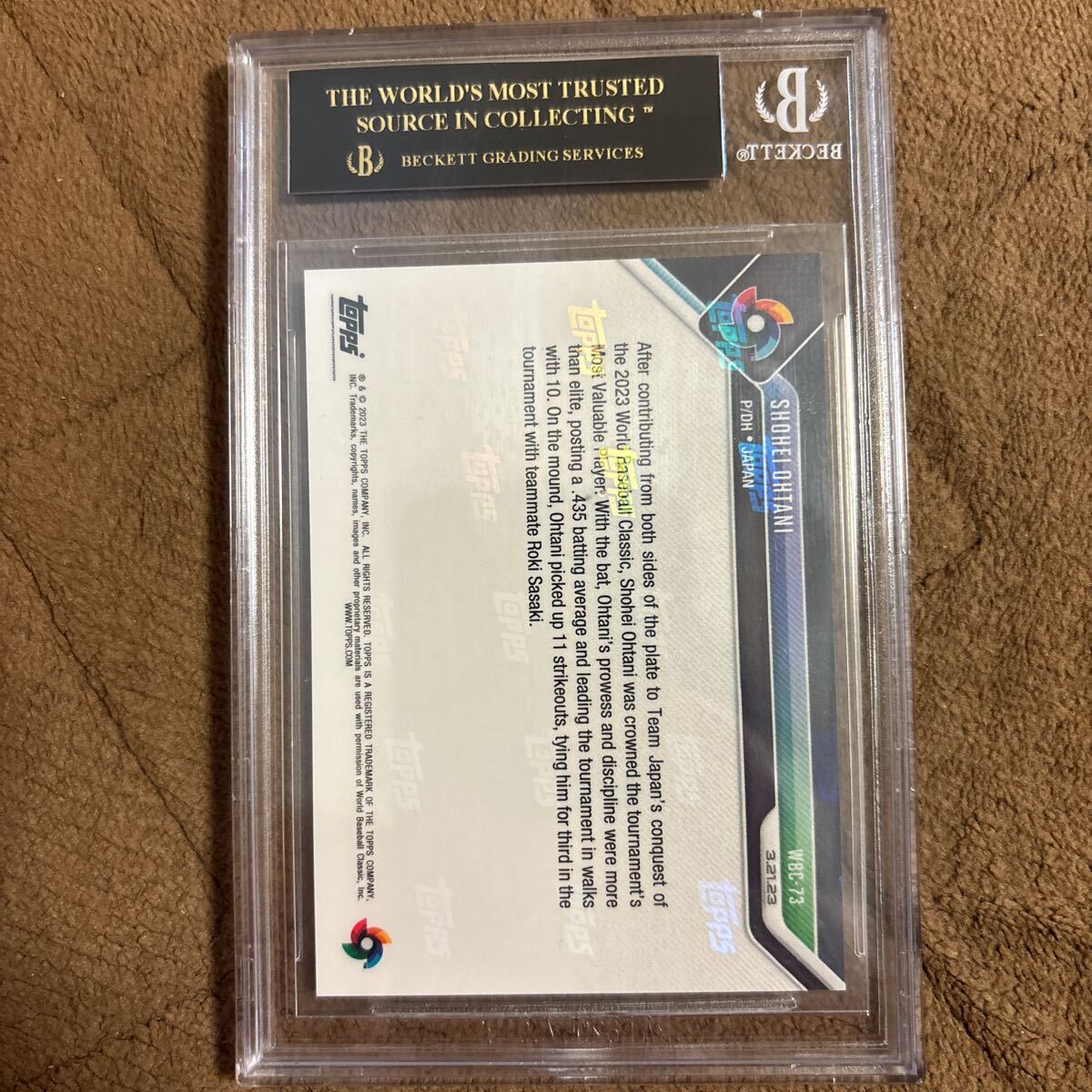 BGS10 Black Label topps now 大谷翔平 Shohei ohtani BGS10 Black Label topps now 大谷翔平 Shohei ohtani