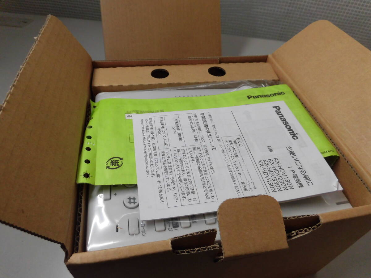 ◇◇1341 Panasonic IP電話機 KX-HDV130N 7台セット 未使用品 ◇◇1341 Panasonic IP電話機 KX-HDV130N 7台セット 未使用品