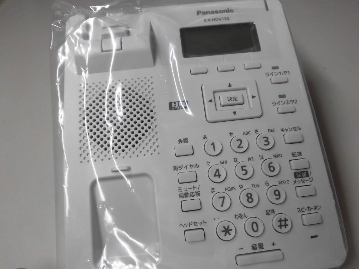 ◇◇1341 Panasonic IP電話機 KX-HDV130N 7台セット 未使用品 ◇◇1341 Panasonic IP電話機 KX-HDV130N 7台セット 未使用品