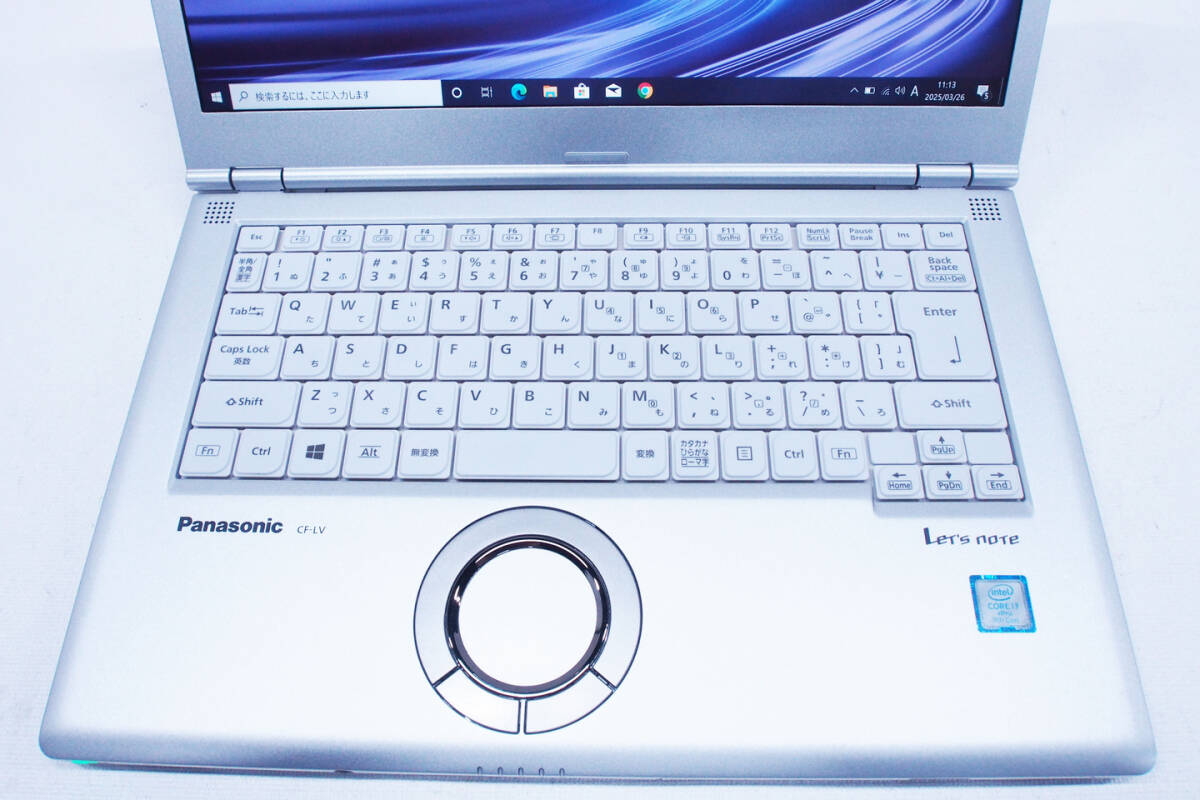 即配 Corei7 16GBメモリ サクサク快速 DVDドライブ 軽量 Let's note CF-LV8SDKVS i7-8665U SSD512GB 14型FHD 顔認証 Win10リカバリ