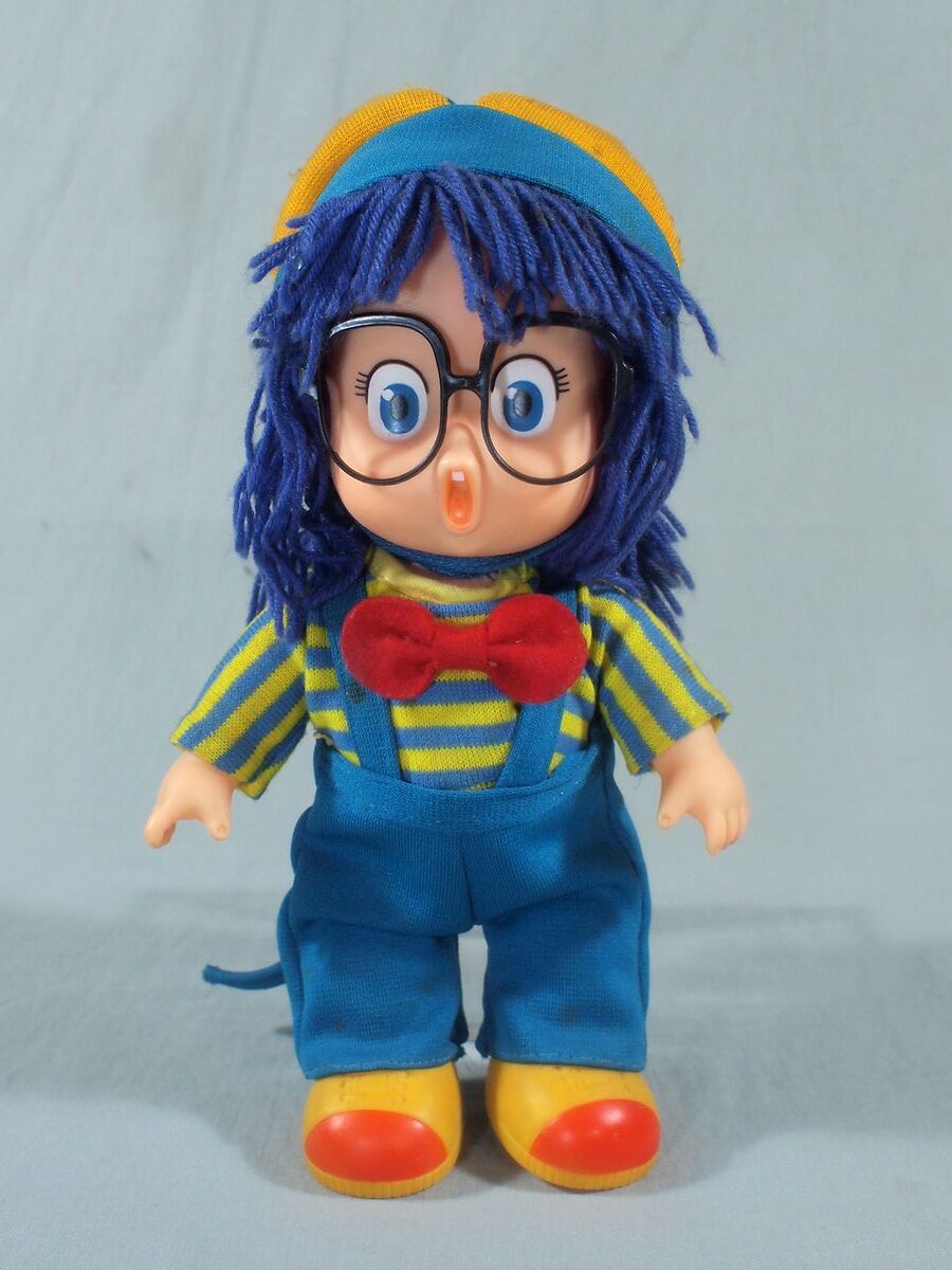 □当時物 ポピー Dr.スランプ アラレちゃん 猫耳 ソフビ □当時物 ポピー Dr.スランプ アラレちゃん 猫耳 ソフビ