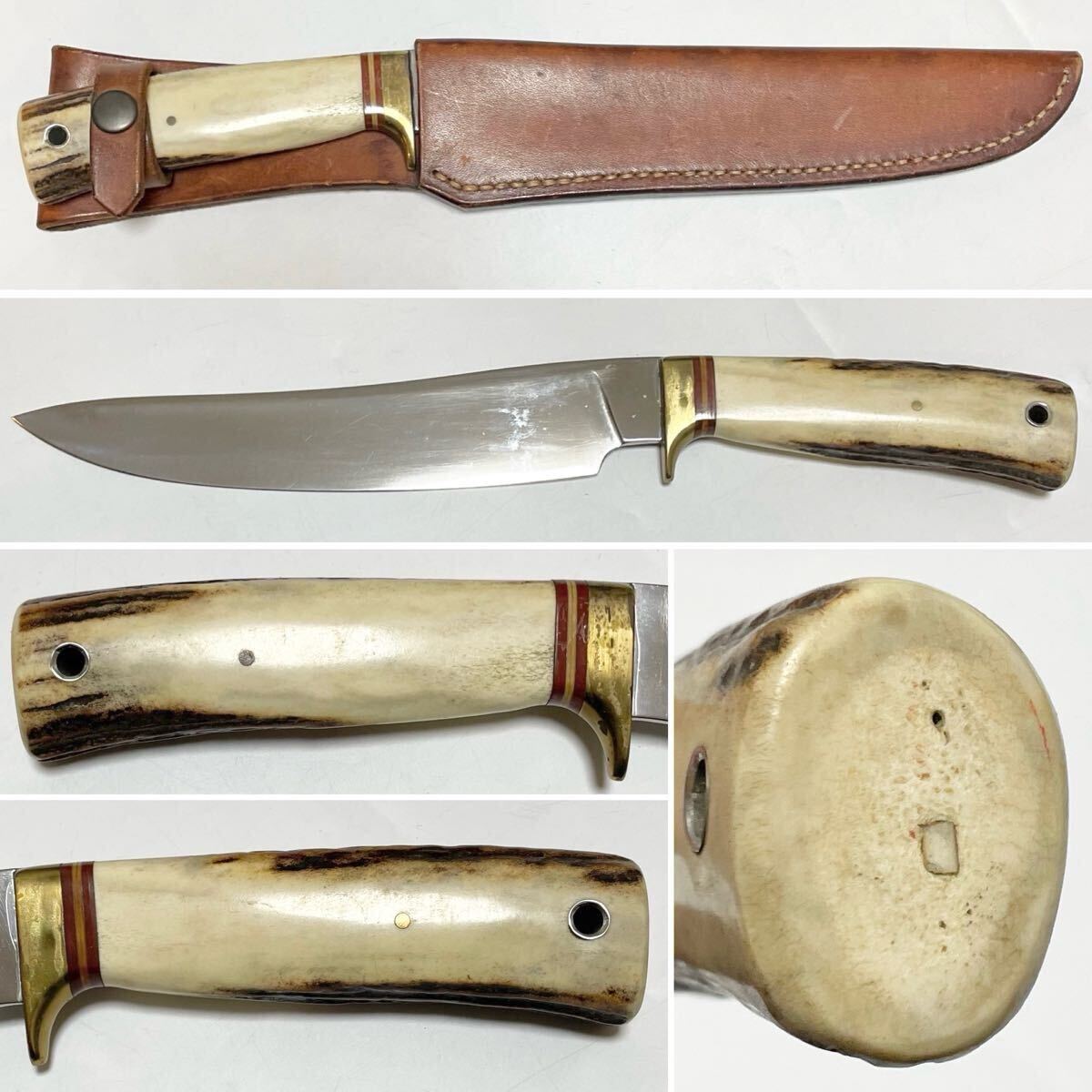 カスタムナイフ スキナー シース付き 刃長約21cm サバイバル カスタムナイフ スキナー シース付き 刃長約21cm サバイバル