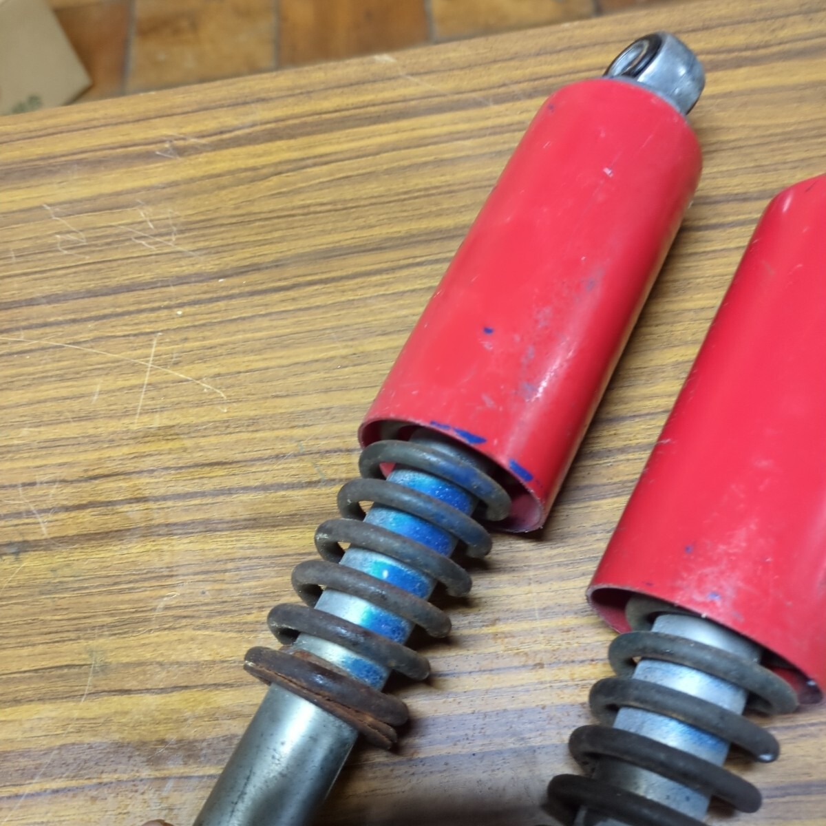 郵政カブ SHOWA MD50 MD90 リアサス ジャンク扱い(リア)|売買 郵政カブ SHOWA MD50 MD90 リアサス ジャンク扱い(リア)|売買