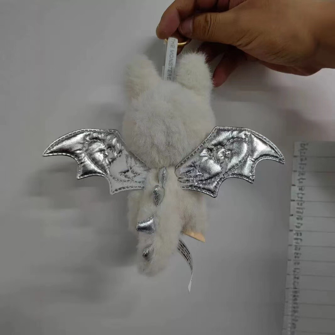 LABUBU エンジェルシリーズ ラブブ天使 ぬいぐるみ キーホルダー