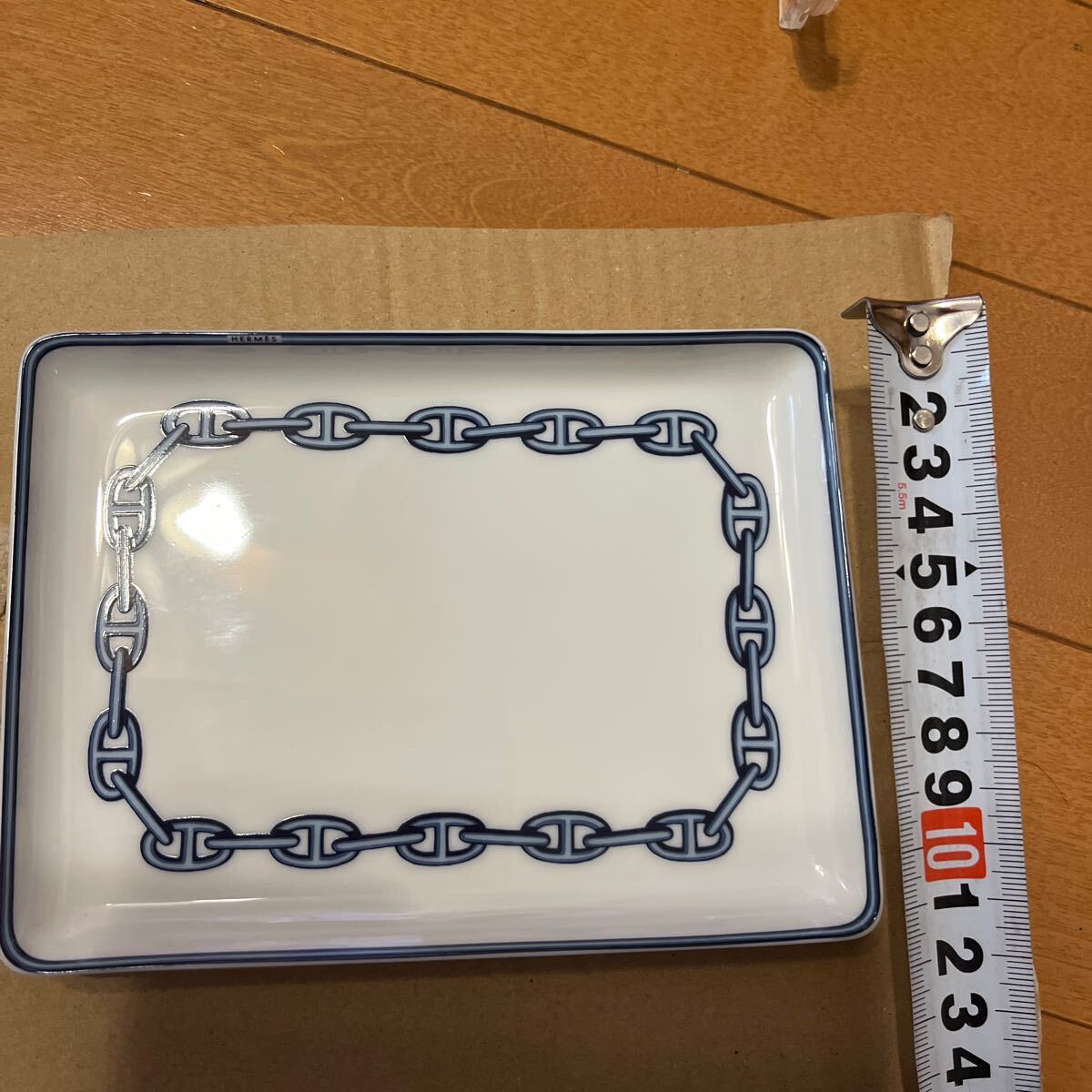 HERMES エルメス スクエアプレート 食器 皿 プレート HERMES エルメス スクエアプレート 食器 皿 プレート