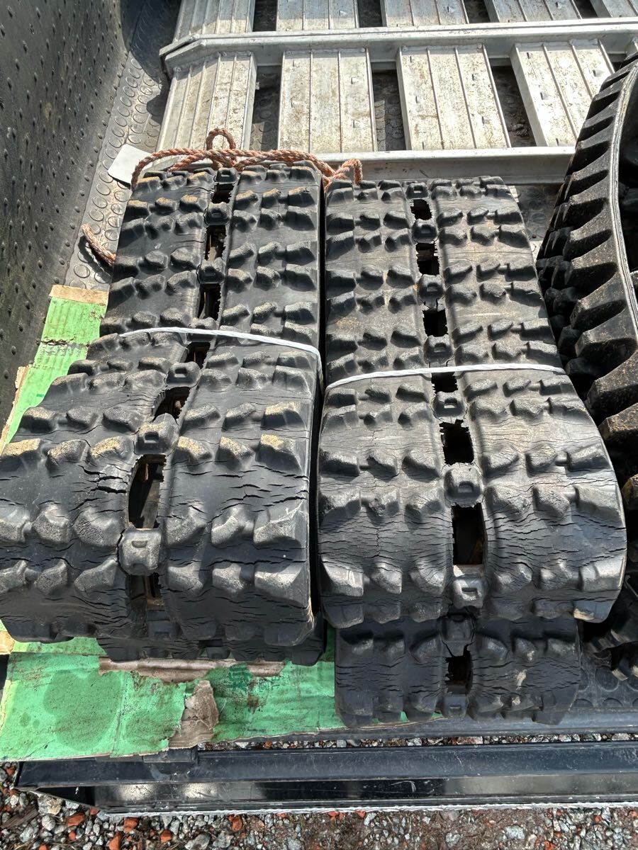除雪機用ゴムクローラー中古品2本セット200x31x72/200x72x31 除雪機用ゴムクローラー中古品2本セット200x31x72/200x72x31