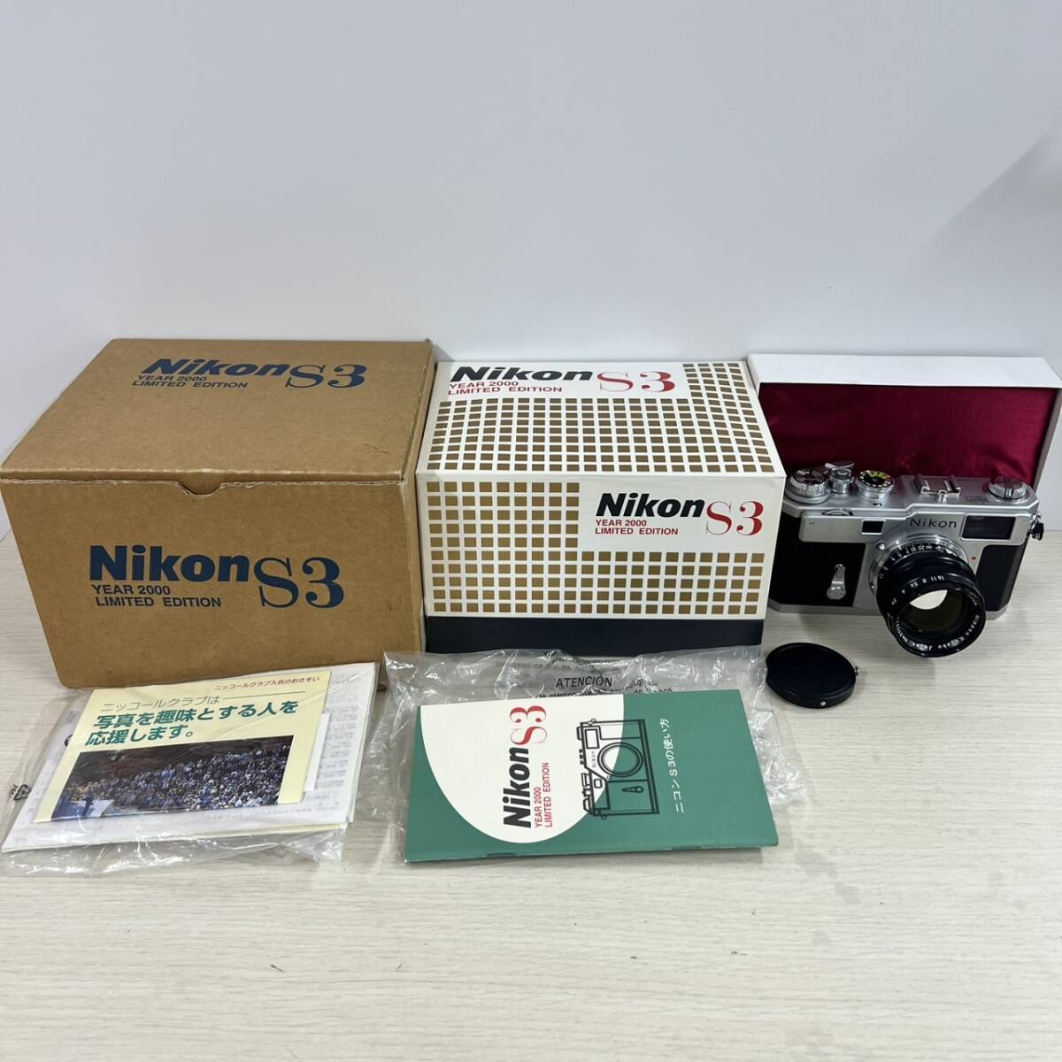 元箱付き】 Nikon ニコン S3 YEAR 2000 LIMITED EDITION 元箱付き】 Nikon ニコン S3 YEAR 2000 LIMITED EDITION