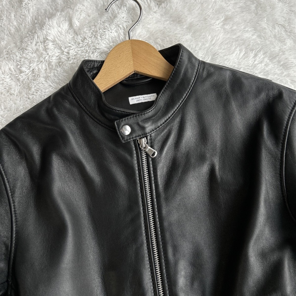 極美品◎ UNITED ARROWS / BEAUTY&YOUTH 羊革 ラムレザー 極美品◎ UNITED ARROWS / BEAUTY&YOUTH 羊革 ラムレザー