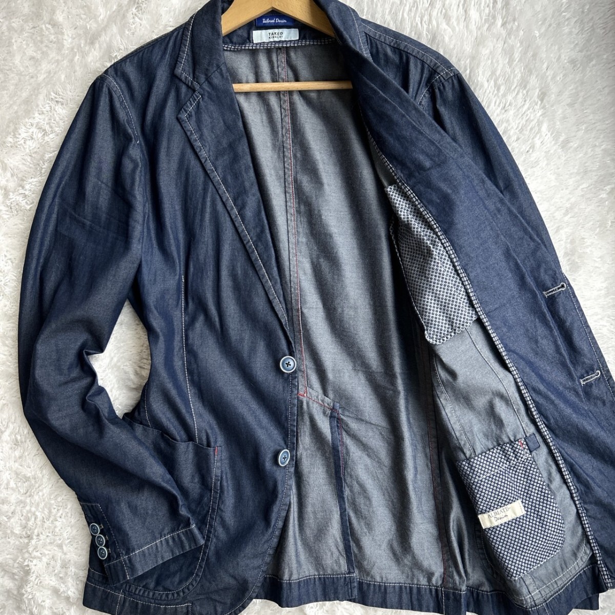 希少Lサイズ【絶妙な色合い】TAKEO KIKUCHI × ALBIATE DENIM 希少Lサイズ【絶妙な色合い】TAKEO KIKUCHI × ALBIATE DENIM