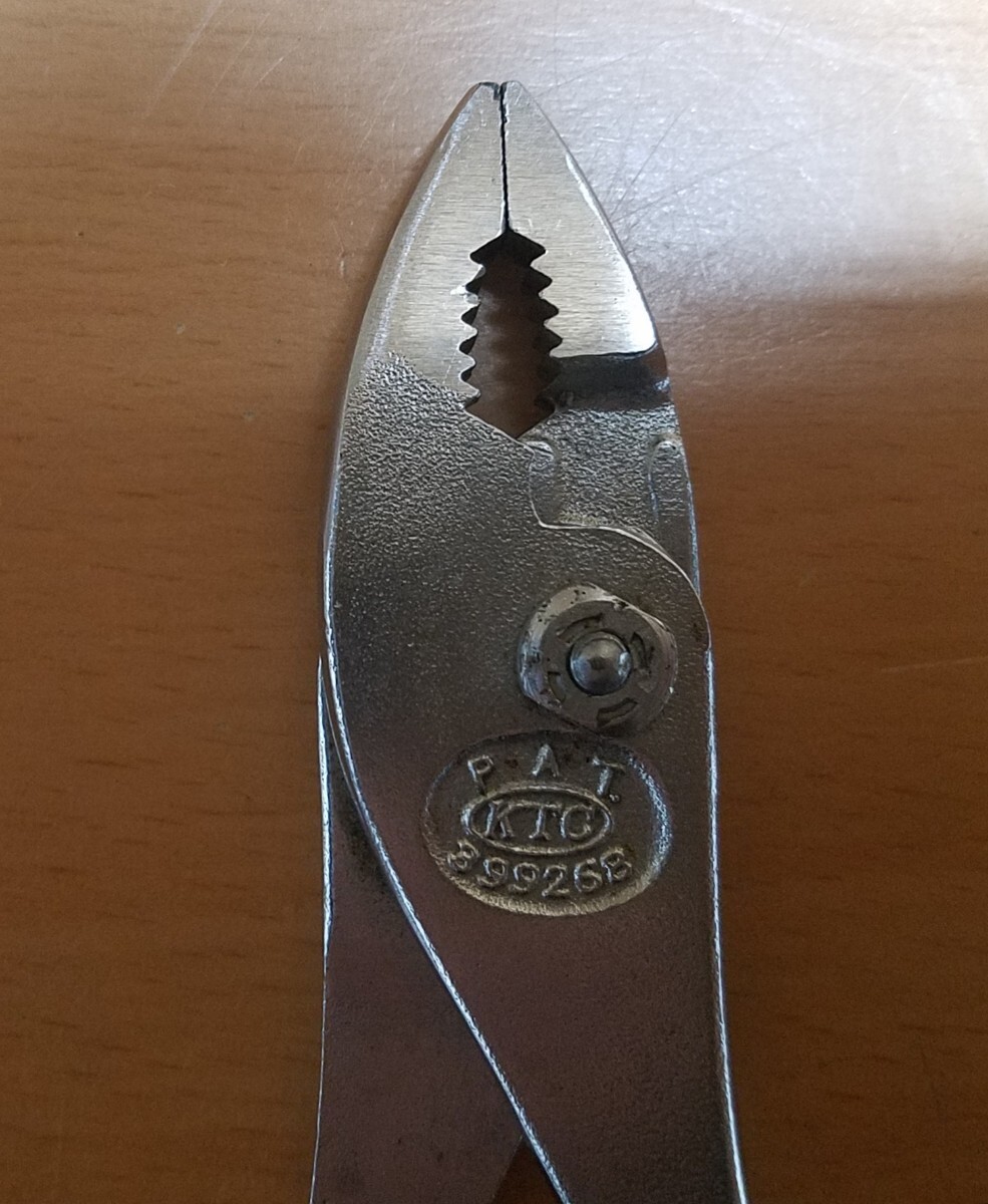 193-7 KTC TOYOTA 純正 コンビネーションプライヤー 車(chē)載工具 中古品 トヨタ 京都機(jī)械工具 KYOTO TOOL
