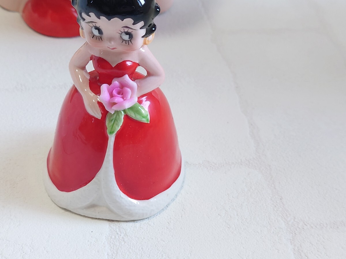 ベティちゃん　フォトスタンド　貯金箱　フェイスバンク　ディナーベル　ベティブープ