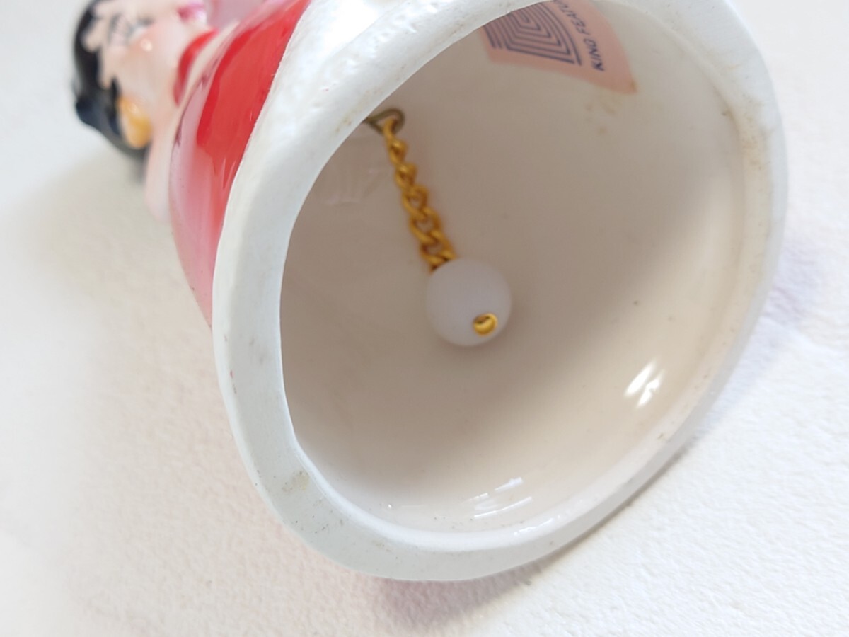 ベティちゃん　フォトスタンド　貯金箱　フェイスバンク　ディナーベル　ベティブープ