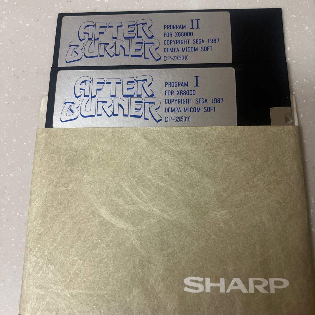 Yahoo!オークション - X68000用ゲーム「アフターバーナー」5 Yahoo!オークション - X68000用ゲーム「アフターバーナー」5