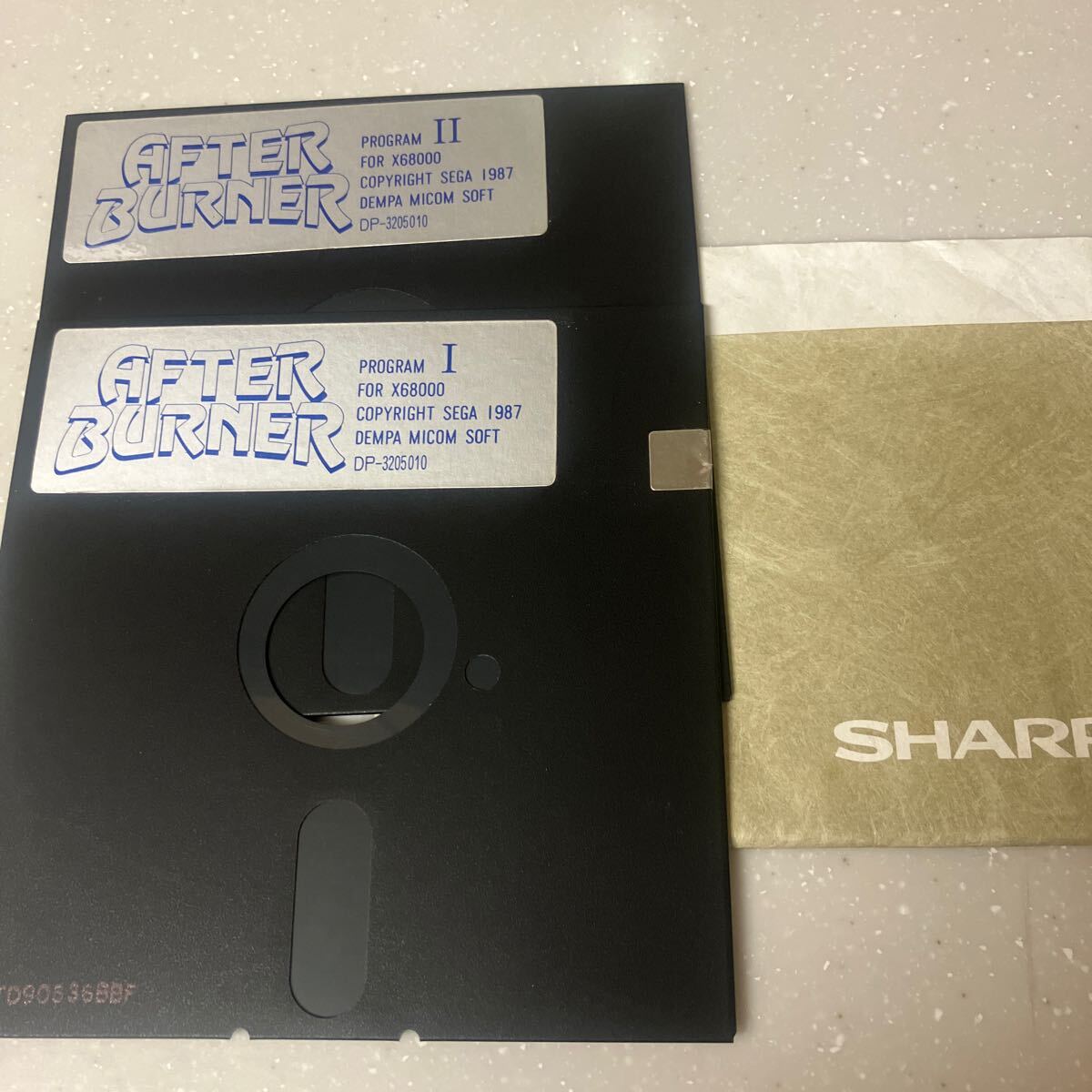 Yahoo!オークション - X68000用ゲーム「アフターバーナー」5 Yahoo!オークション - X68000用ゲーム「アフターバーナー」5