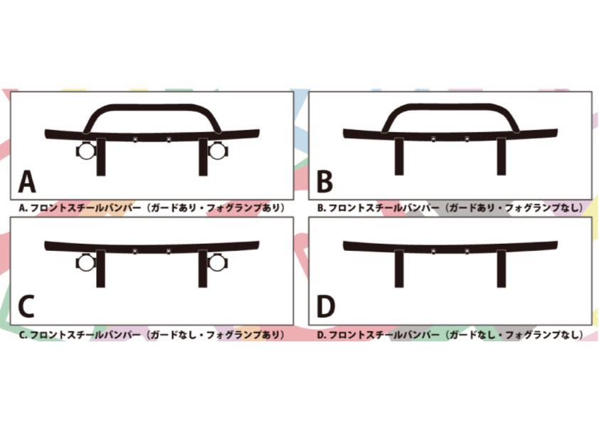  Jimny A: передний steel бампер ( защита есть /FOG есть )JB64 K-BREAK kbreak Kei break cave reJIMRIDE Jim ride 
