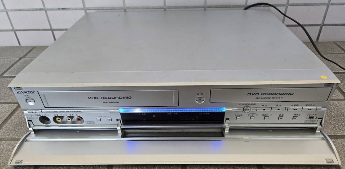 Victor ビクター VHS HDD DVD ビデオ レコーダー DR-MX3 2005年 Victor ビクター VHS HDD DVD ビデオ レコーダー DR-MX3 2005年