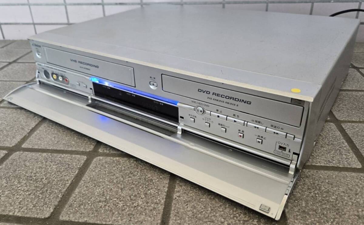 Victor ビクター VHS HDD DVD ビデオ レコーダー DR-MX3 2005年 Victor ビクター VHS HDD DVD ビデオ レコーダー DR-MX3 2005年
