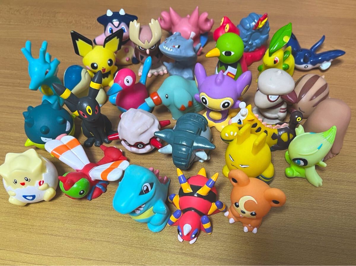 貴重】初期 ポケモンキッズ 指人形 フィギュア 金銀 ポケモン