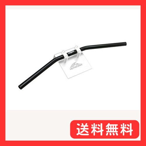 ハリケン(HURRICANE) ハンドルバ P7/8インチ フラット1型 ブラック HB0007B-01_画像1