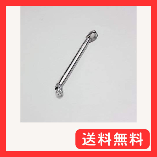 ハリケン(HURRICANE) ハンドルブレス φ1インチハンドル用 極太タイプ MLサイズ 300mm クロムメ_画像1