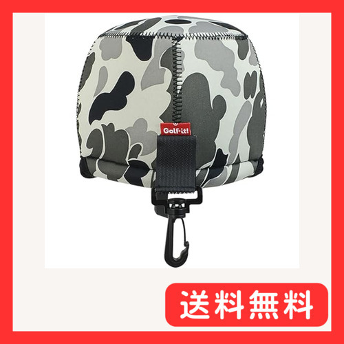 ライト(LITE)アレンジアイアンカバ 6~10本用 迷彩黒 H-34(180)_画像1