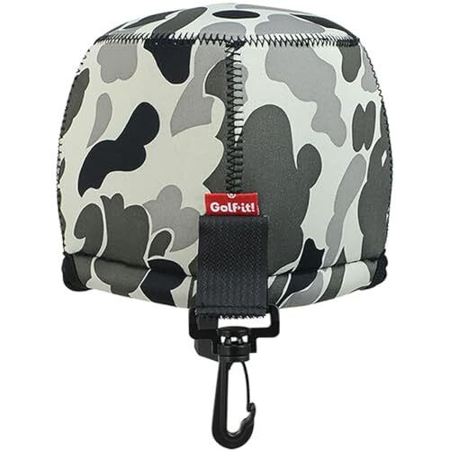 ライト(LITE)アレンジアイアンカバ 6~10本用 迷彩黒 H-34(180)_画像2